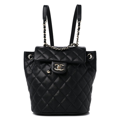 Chanel Caviar Quilted Mini Urban Spirit Backpack Black 1 of 10