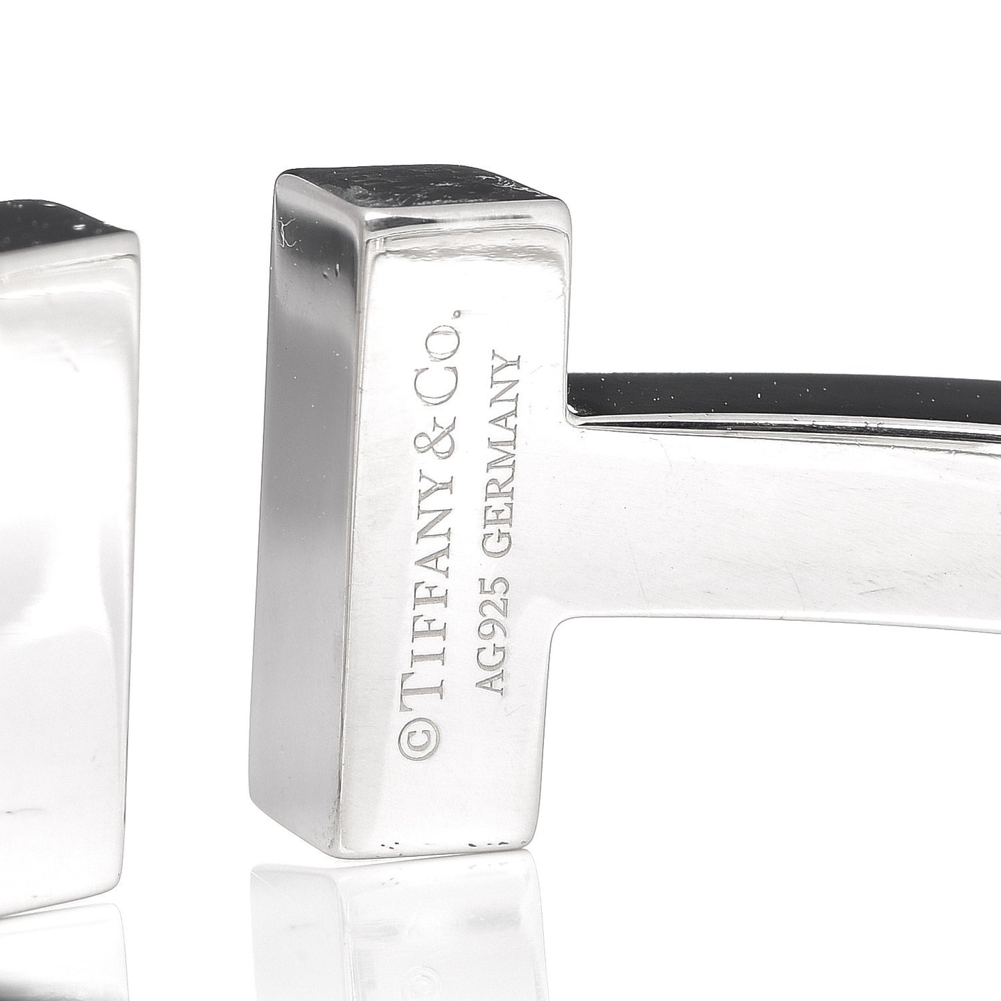 Sterling Silver T Square Bracelet