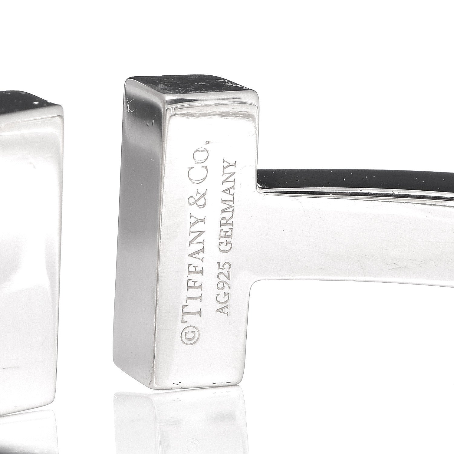 Tiffany Sterling Silver T Square Bracelet 4 of 5