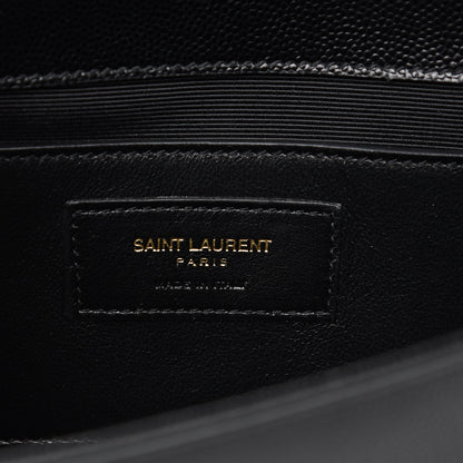Saint Laurent Grain De Poudre Classic Monogram Kate Clutch Black 5 of 9