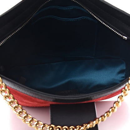 Gucci Suede Patent Medium Dionysus Bucket Bag Red 5 of 13