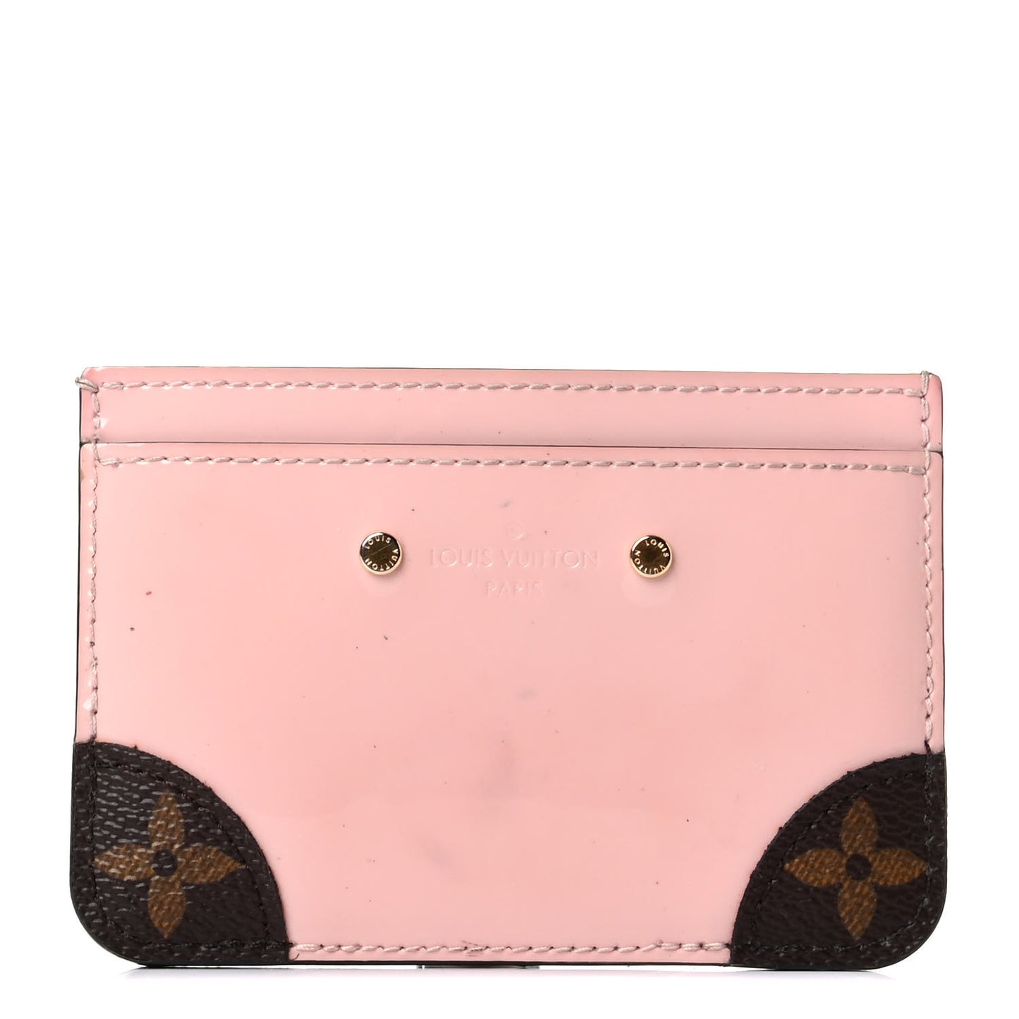 Patent Miroir Venice Card Holder Rose Ballerine