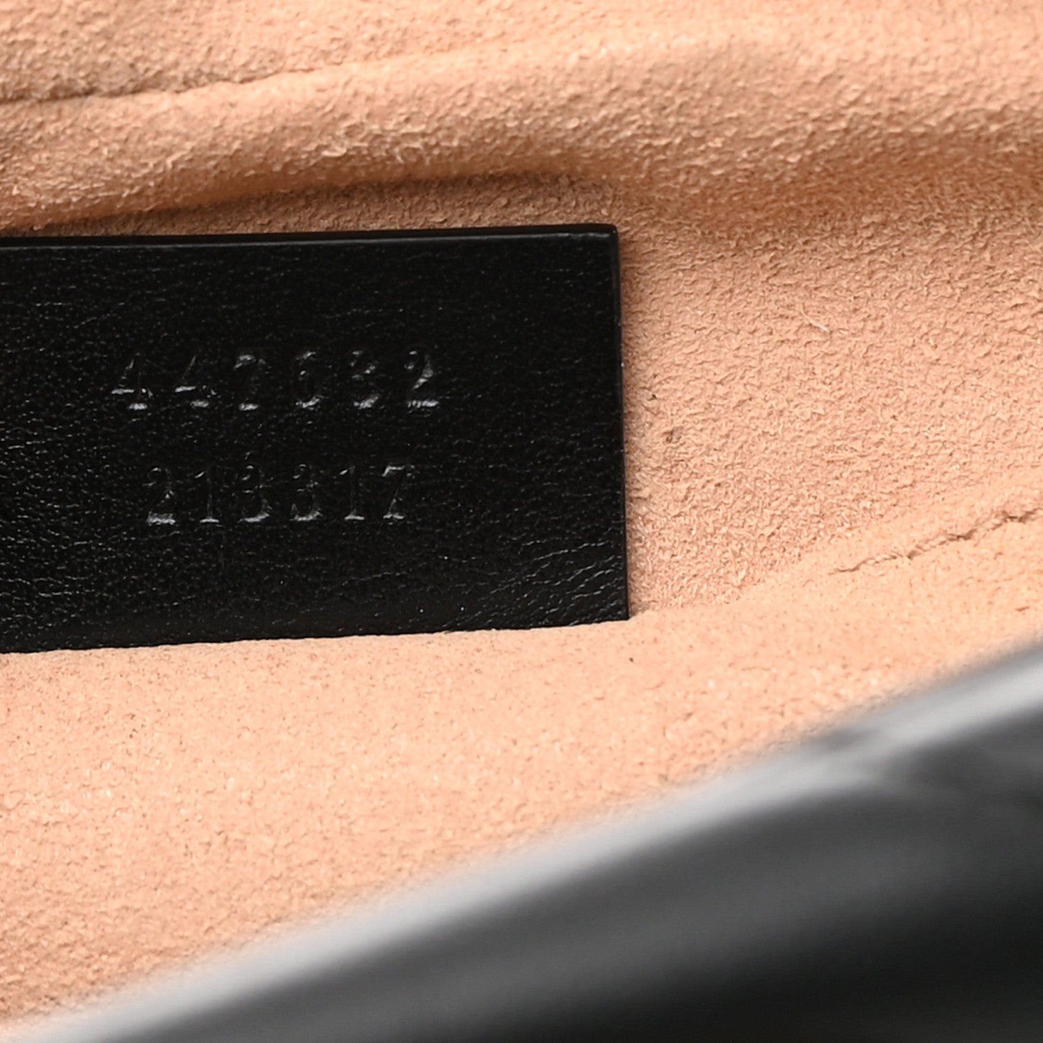 Gucci Calfskin Matelasse Small GG Marmont Chain Shoulder Bag Black 7 of 11