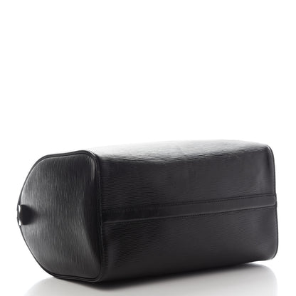 Louis Vuitton Epi Speedy 30 Black 4 of 12