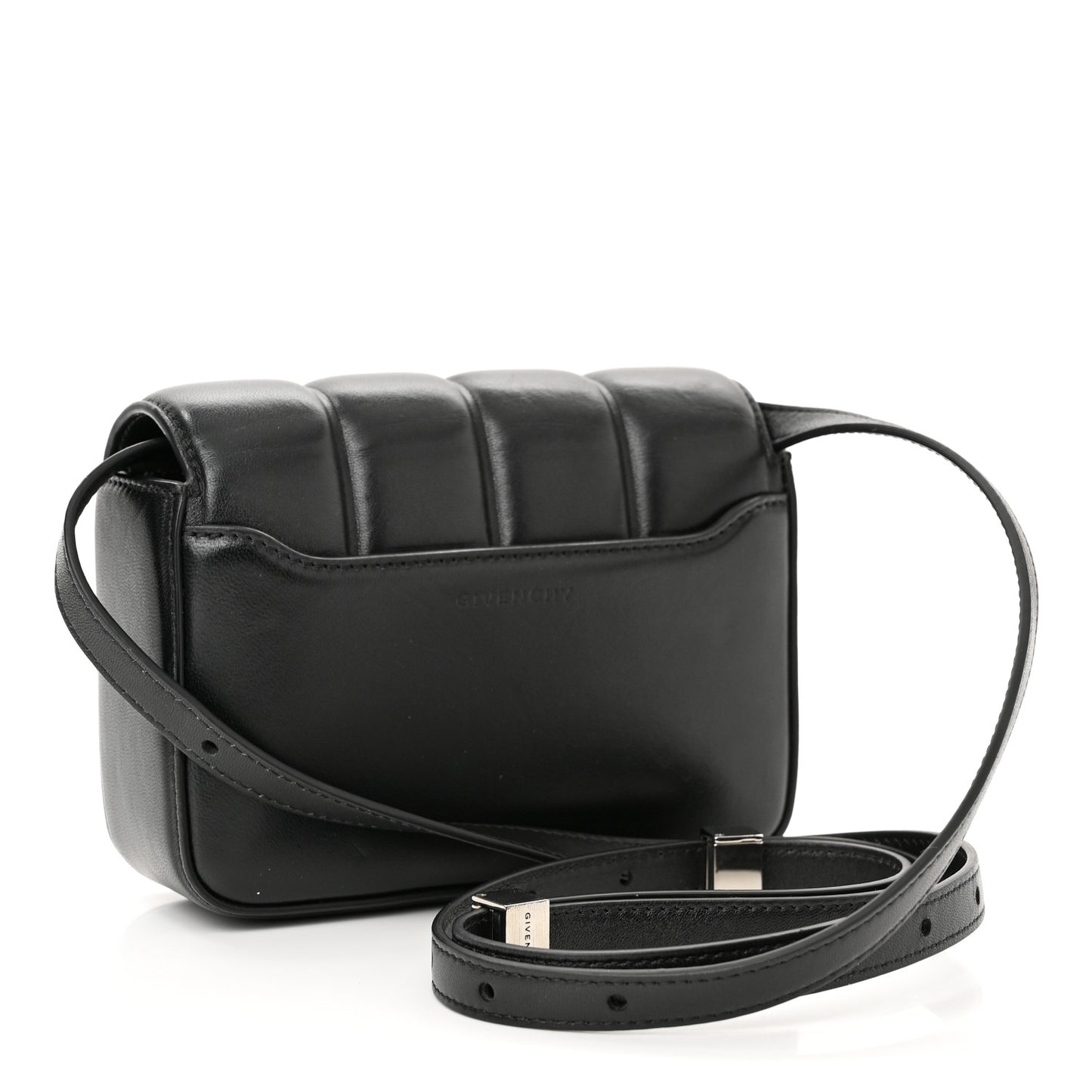 Lambskin 4G Small Padded Crossbody Bag Black