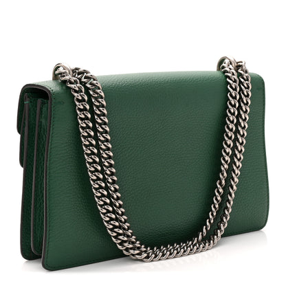 Gucci Pebbled Calfskin Small Dionysus Shoulder Bag Emerald 3 of 10