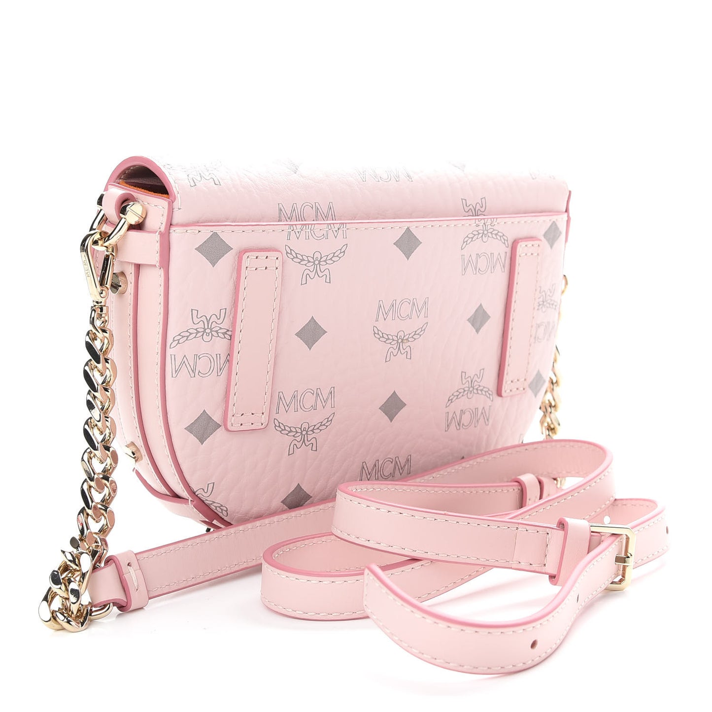 Visetos Mini Patricia Crossbody Belt Bag Powder Pink