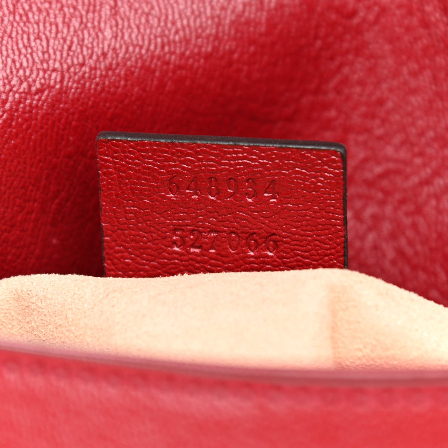 Gucci New Sakai Calfskin Lux Small Dahlia Messenger Shoulder Bag New Cherry Red 7 of 11