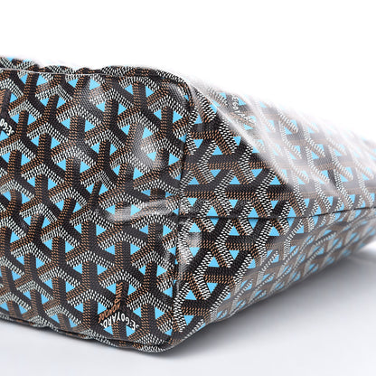 Goyard Goyardine Saint Louis Claire Voie PM Black Blue 8 of 8