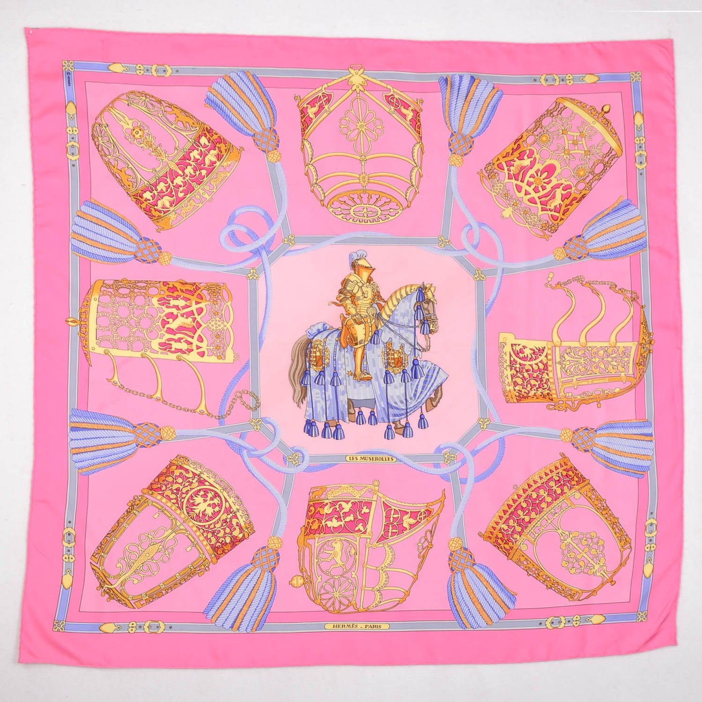 Silk Les Muserolles Scarf 90