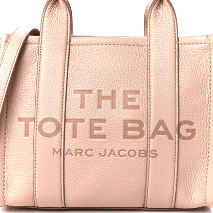 Marc Jacobs Grained Calfskin Small The Tote Bag Rose Dust 10 of 12