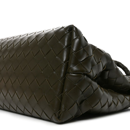 Bottega Veneta Calfskin Intrecciato Medium Andiamo Messenger Bag Kaki 11 of 11