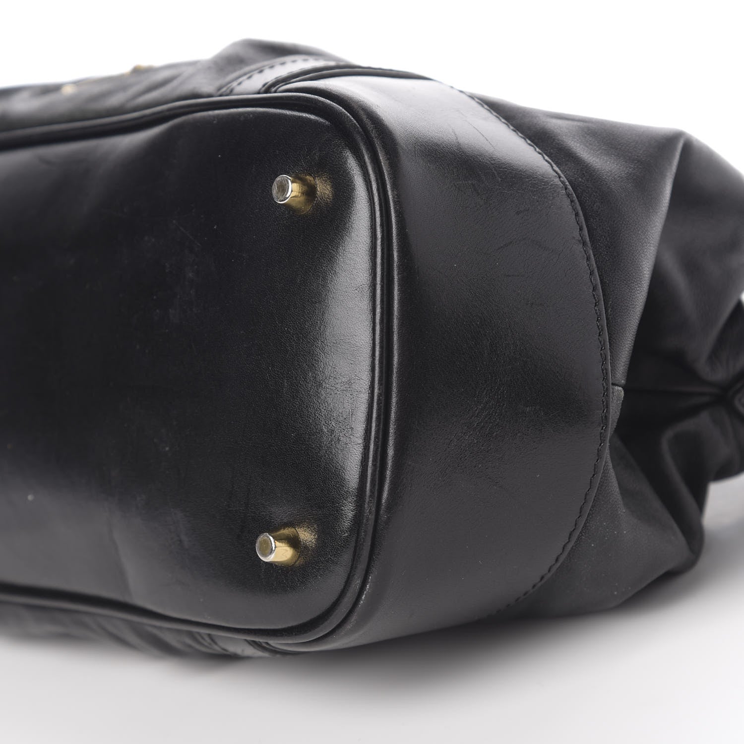 Burberry Smooth Calfskin Satchel Black 10 of 12