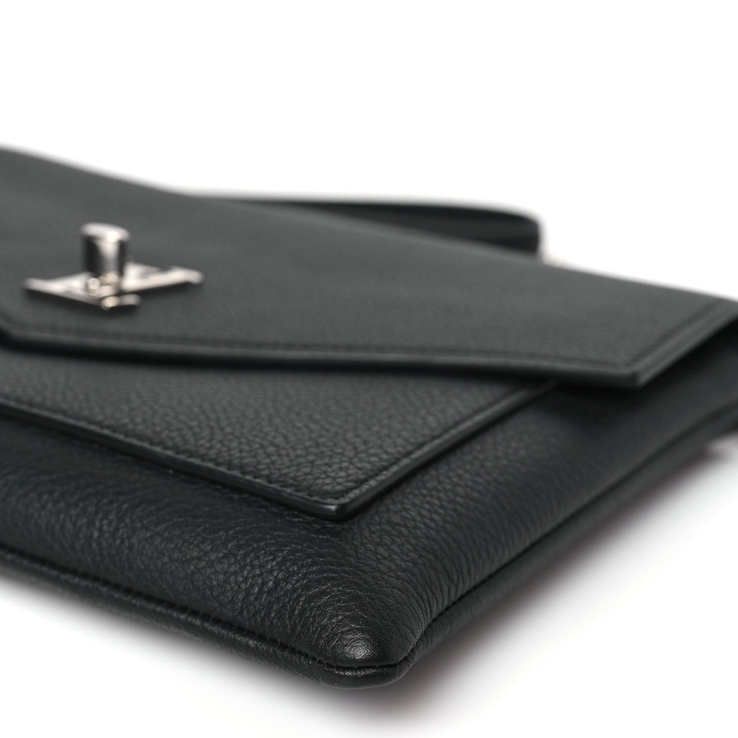 Louis Vuitton Soft Calfskin My Lockme Pochette Black 7 of 7