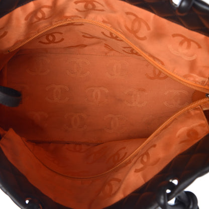 Chanel Calfskin Quilted Large Cambon Tote Brown 5 of 15