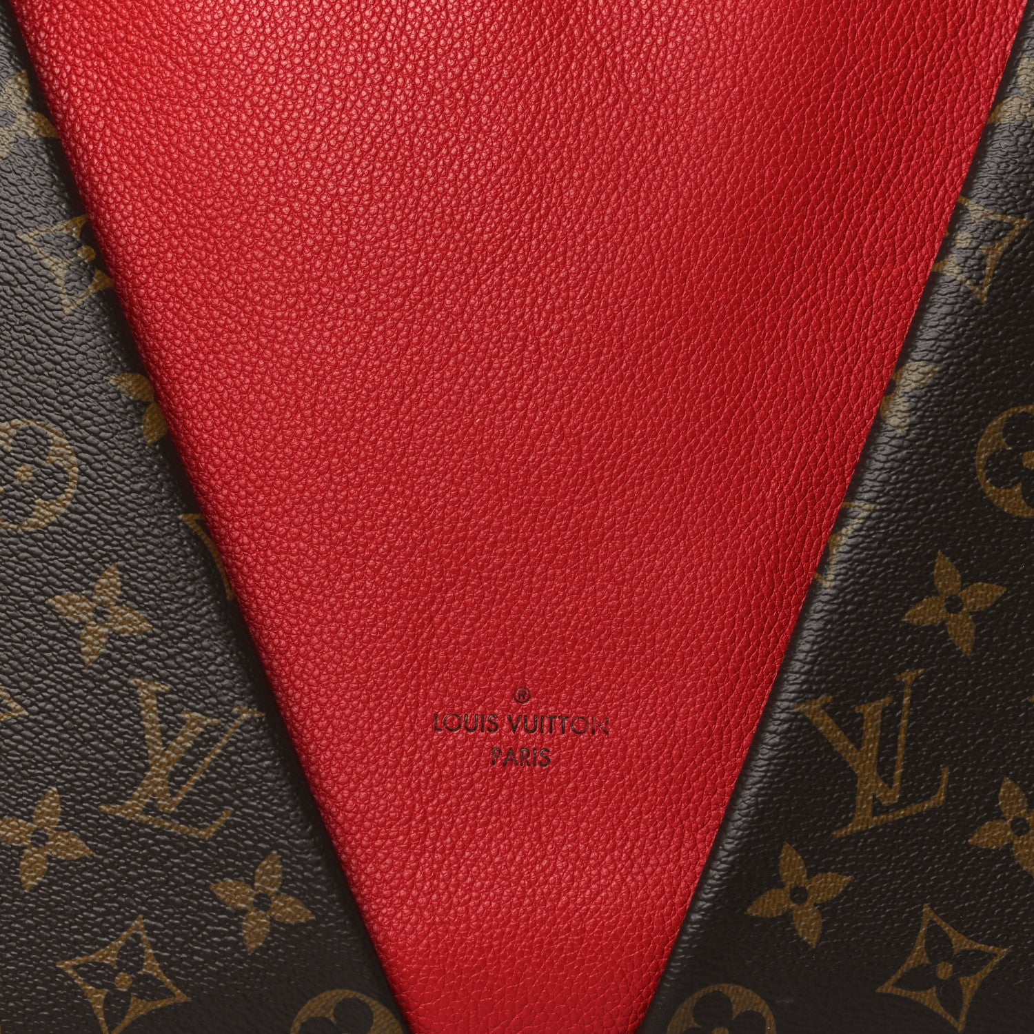Louis Vuitton Monogram V Tote MM Cherry 9 of 11