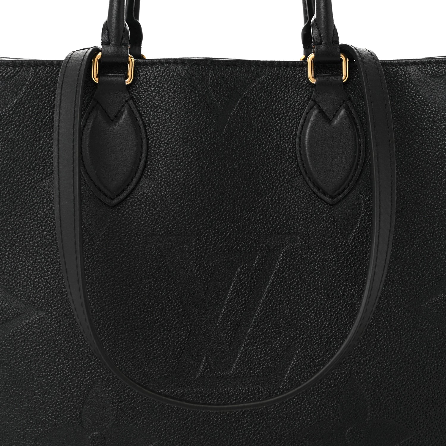 Louis Vuitton Empreinte Monogram Giant Onthego MM Black 7 of 10