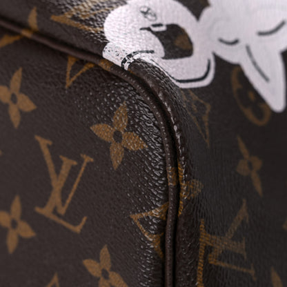 Louis Vuitton Monogram Bay Neverfull MM Rose Ballerine Poppy 10 of 26