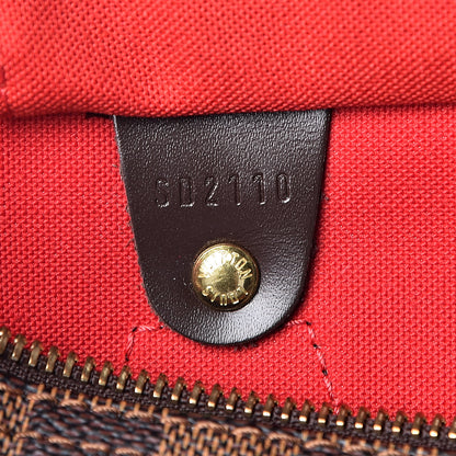 Louis Vuitton Damier Ebene Speedy 30 6 of 10