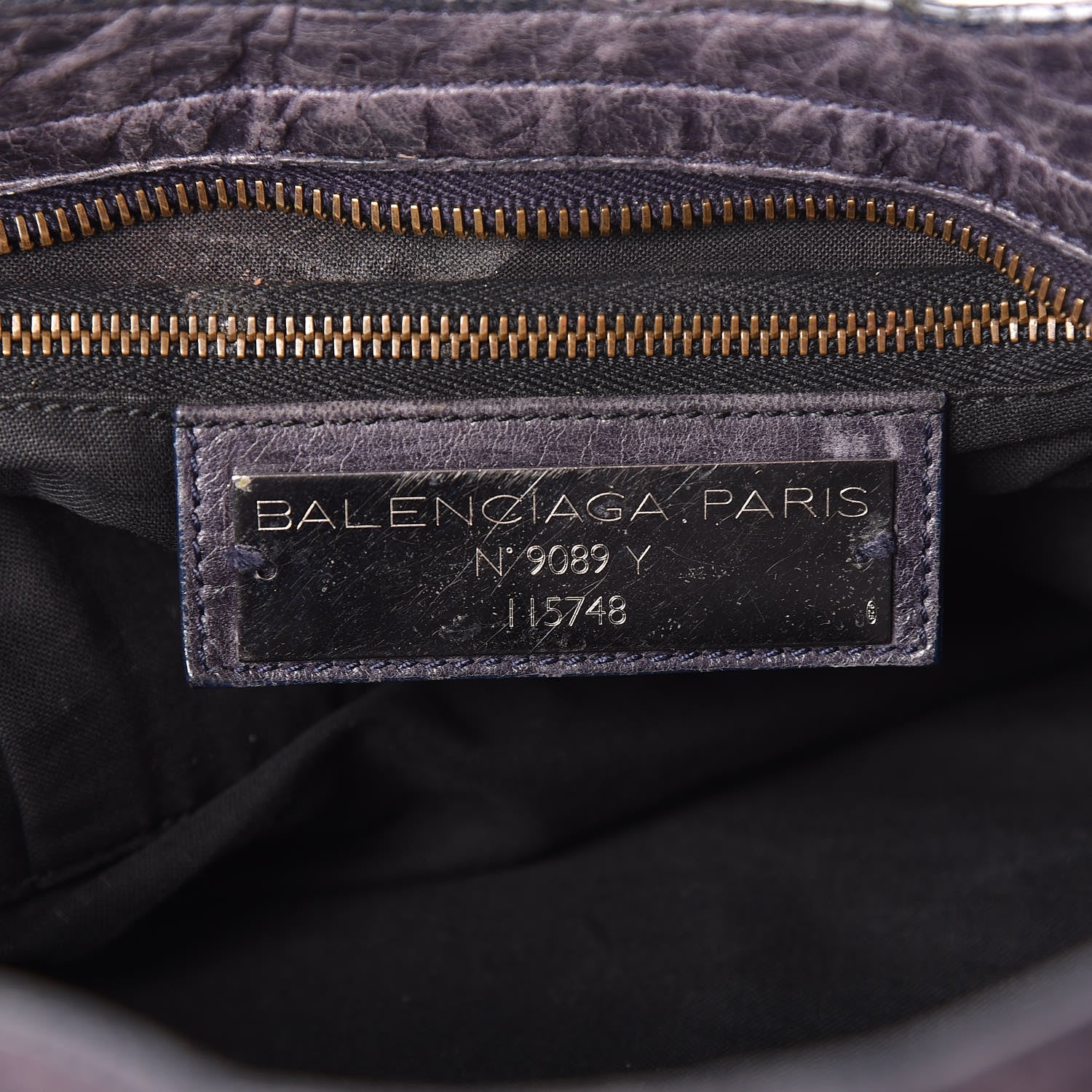 Balenciaga Chevre Classic Hardware City Encre 10 of 13