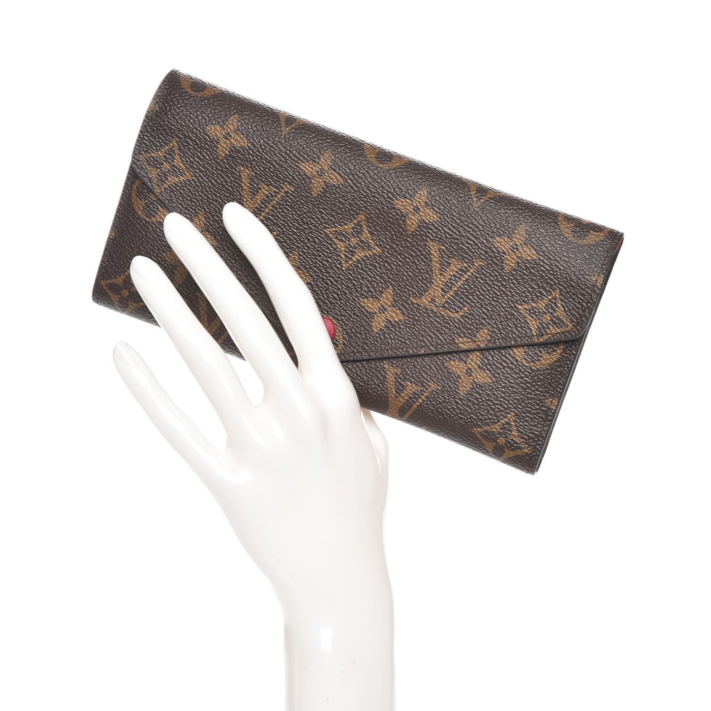 Monogram Josephine Wallet Fuchsia