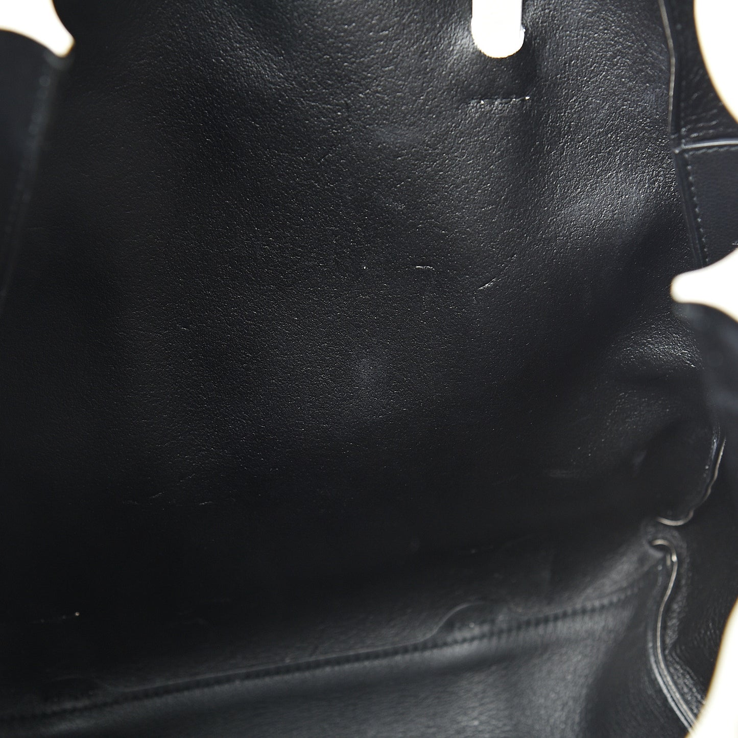 Smooth Calfskin Double Sided Small Everyday Tote Optic White Black