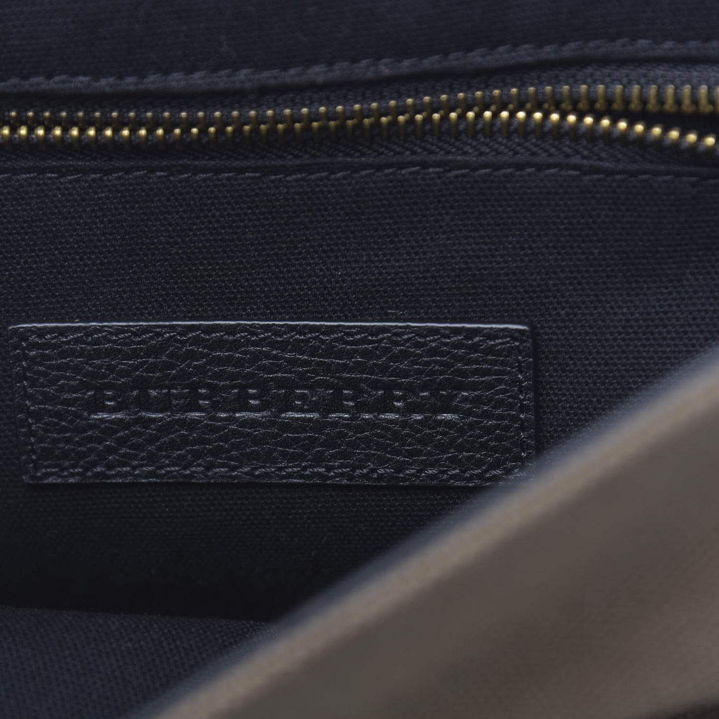 Canvas Mega Check Small Baildon Messenger Bag Black