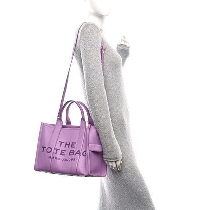 Marc Jacobs Grained Calfskin Medium The Tote Bag Regal Orchid 2 of 13
