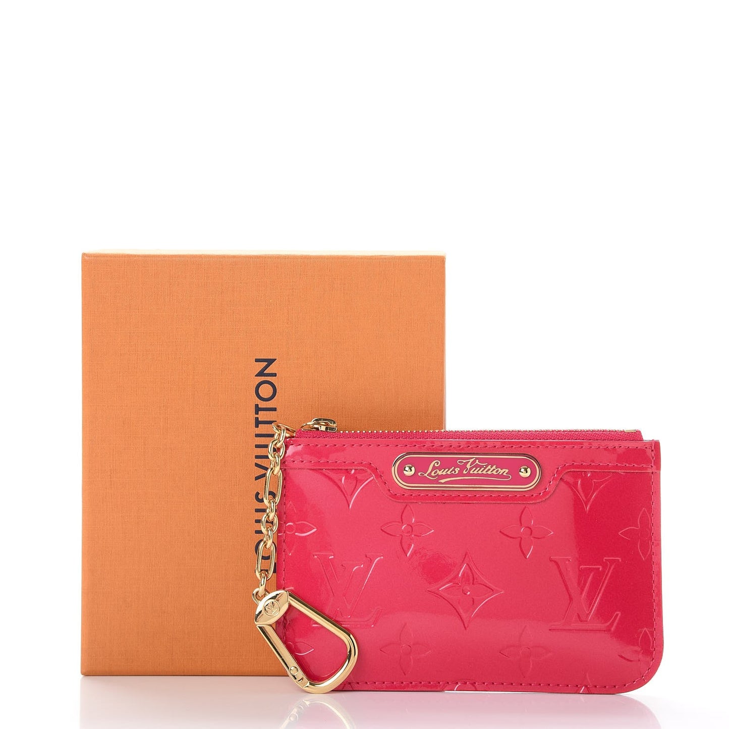 Vernis Key Pouch Rose Pop