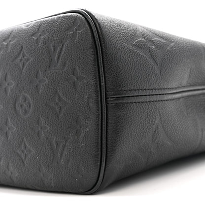 Louis Vuitton Empreinte Monogram Giant Neverfull MM Black 10 of 14