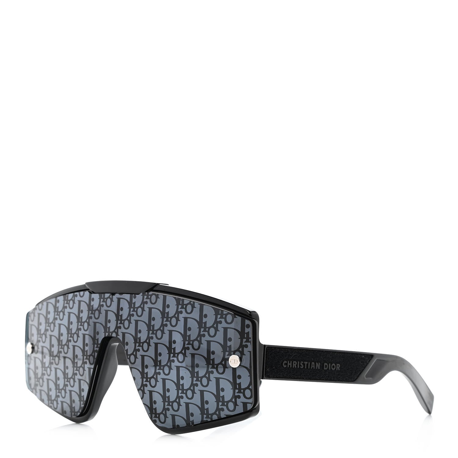Christian Dior Acetate Diorxtrem MU Oblique Mask Sunglasses Black 1 of 11