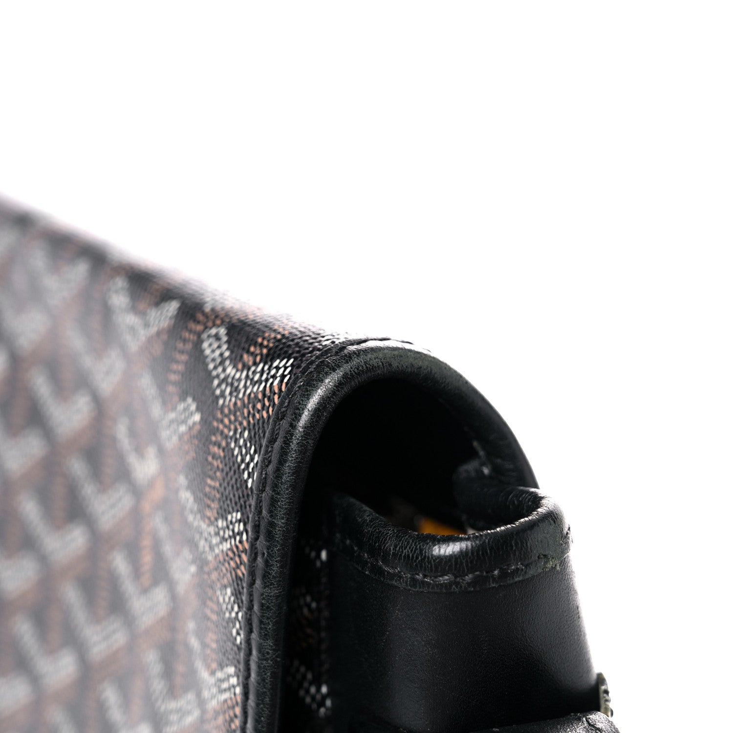 Goyard Goyardine Belvedere MM Messenger Bag Black 28 of 35