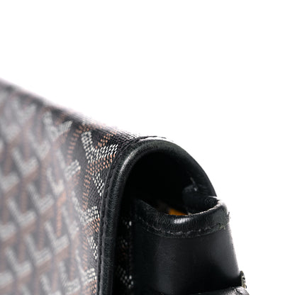 Goyard Goyardine Belvedere MM Messenger Bag Black 28 of 35