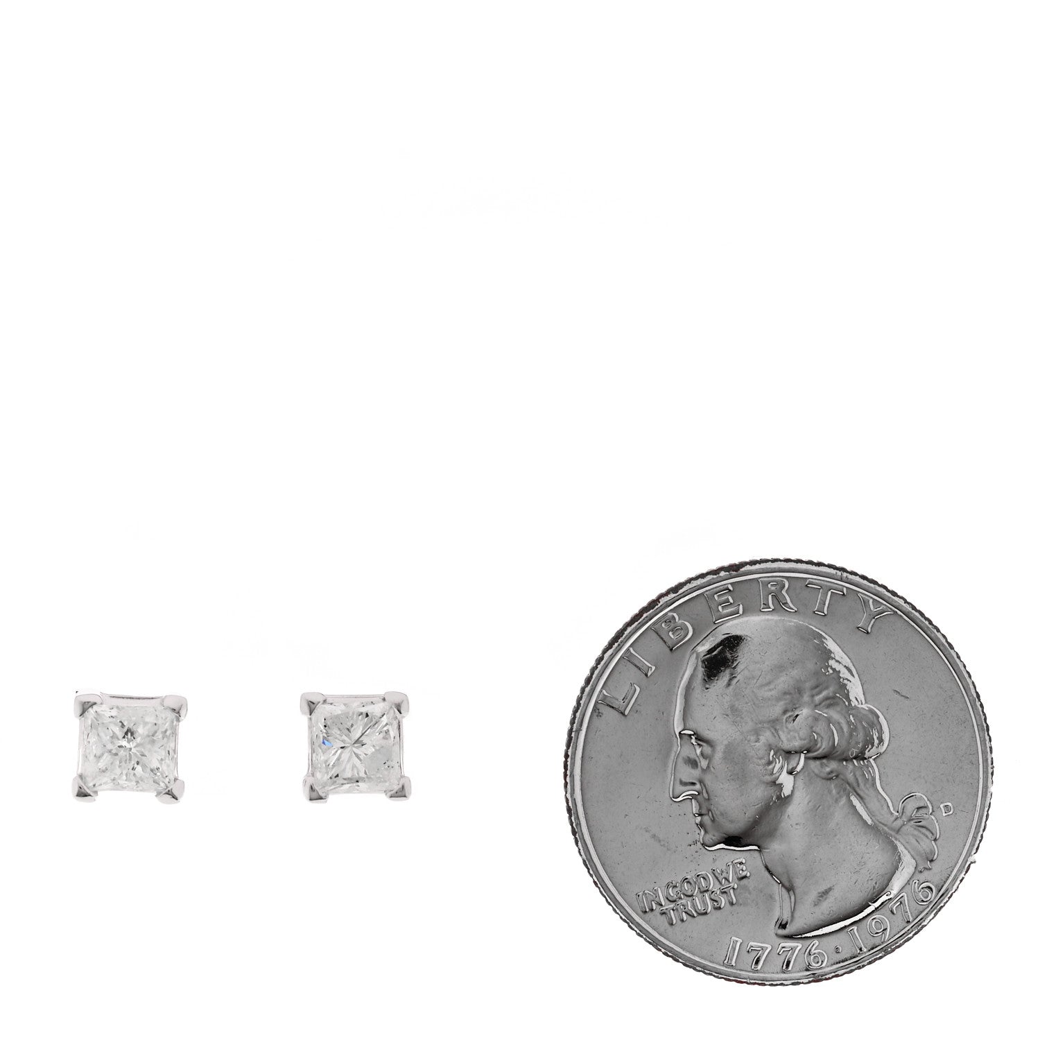 Parker & West by FASHIONPHILE PARKER & WEST BY FASHIONPHILE 14K White Gold Diamond 3.75ctw  Earrings 2 of 5