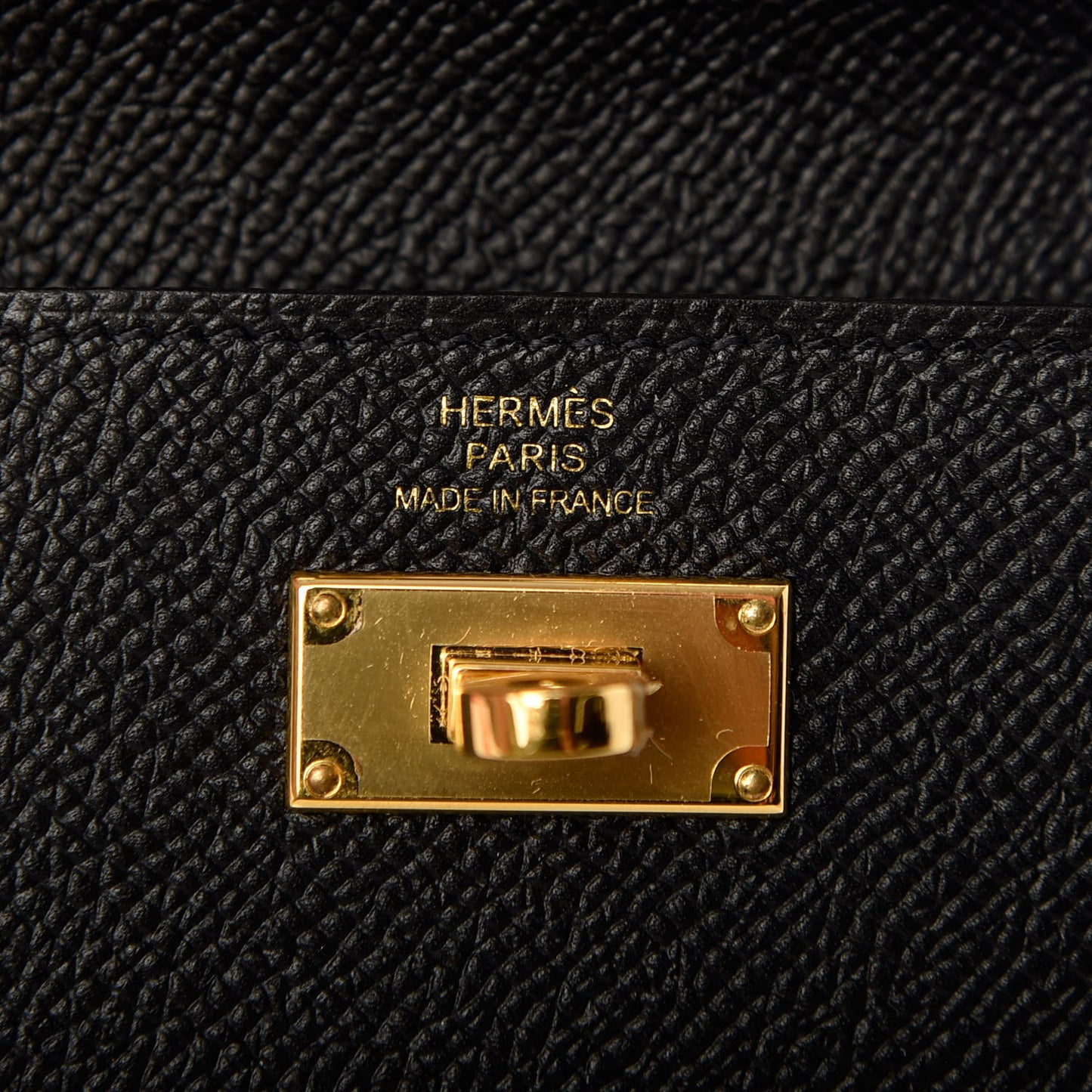 Epsom Kelly Pocket Compact Wallet Black