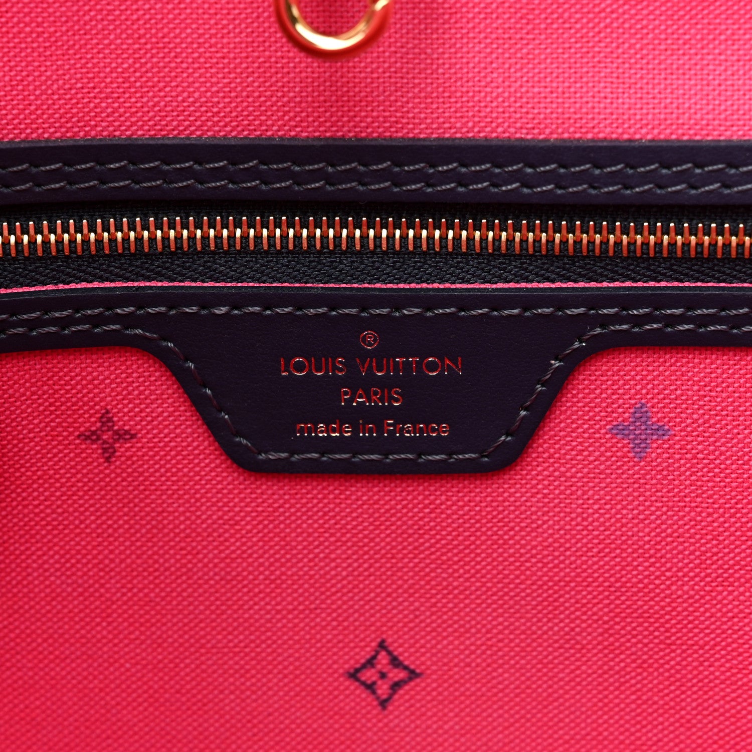 Louis Vuitton Monogram Giant Spring In The City Neverfull MM Midnight Fuchsia 6 of 11