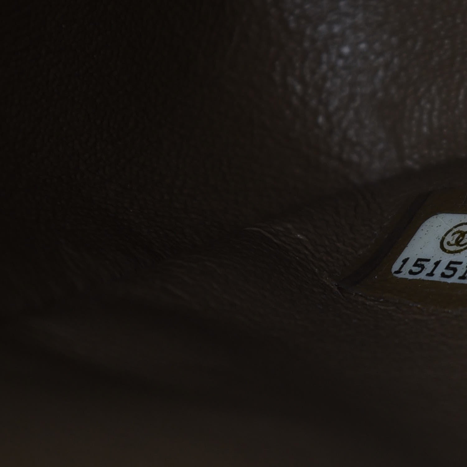 Chanel Caviar Quilted Jumbo Double Flap Dark Beige 7 of 8