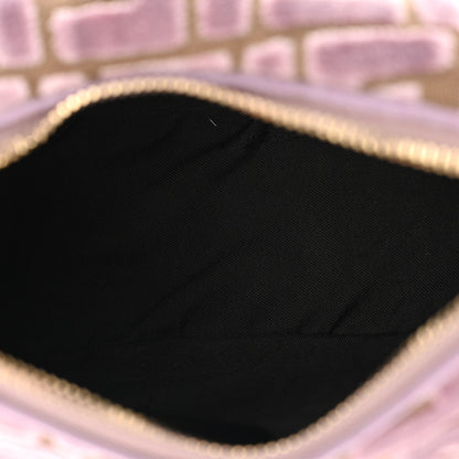 Fendi Velluto Jacquard F is Fendi Vitello Grace Mini Fendigraphy Hobo Bag Dusty Mauve 5 of 10