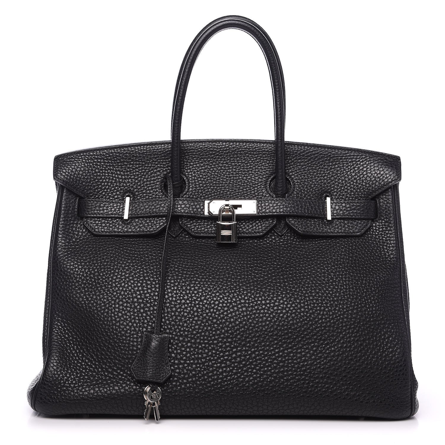 Hermes Taurillon Clemence Birkin 35 Black 1 of 28