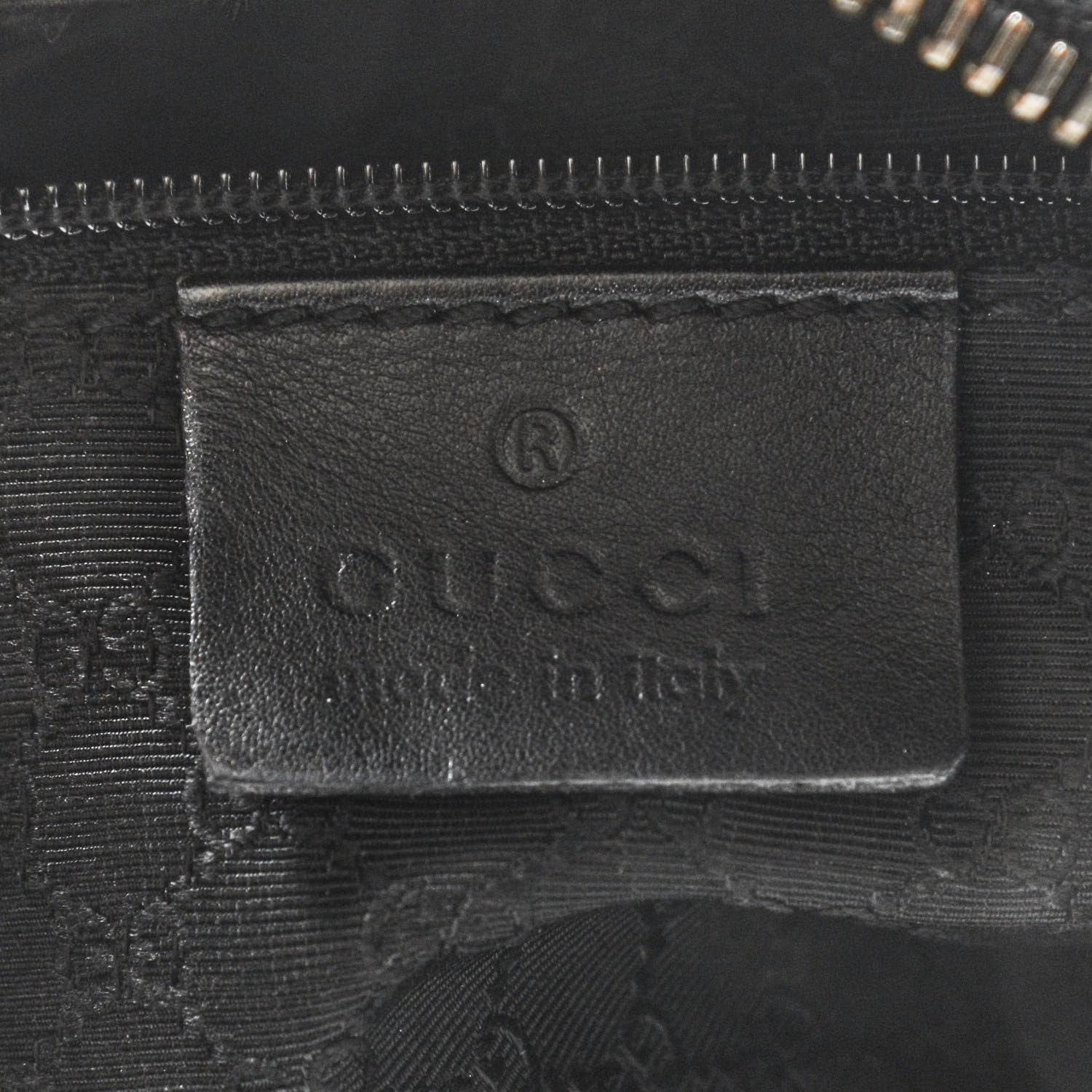 Gucci Denim Web Small Clasp Hobo Black 7 of 13