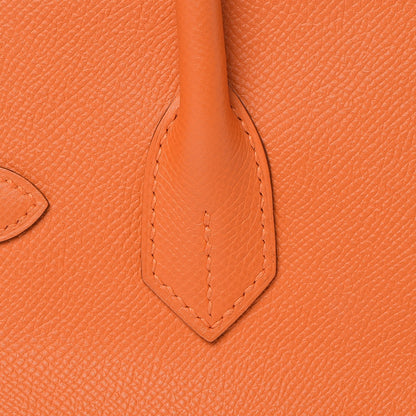 Hermes Epsom Birkin 30 Orange 25 of 36