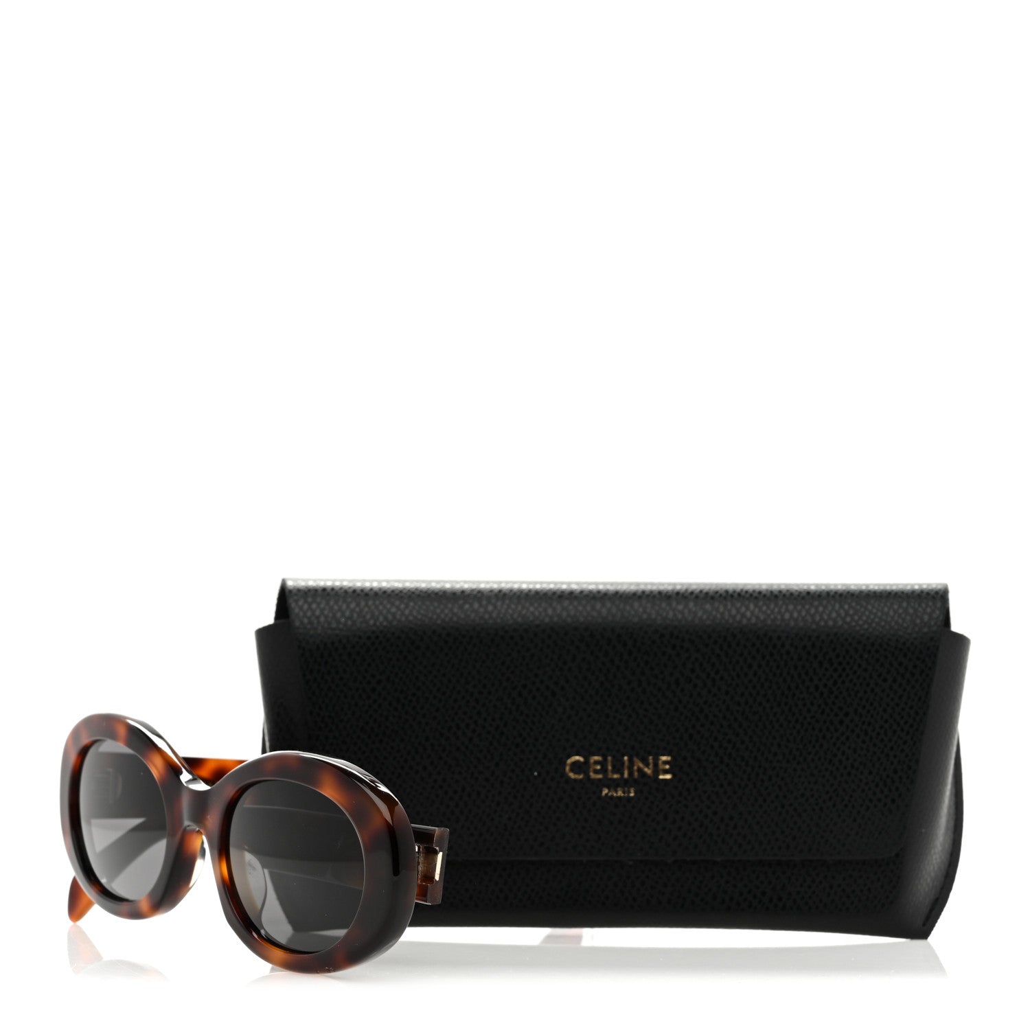Celine Acetate Triomphe 01 Sunglasses CL 40194U Tortoise 7 of 7