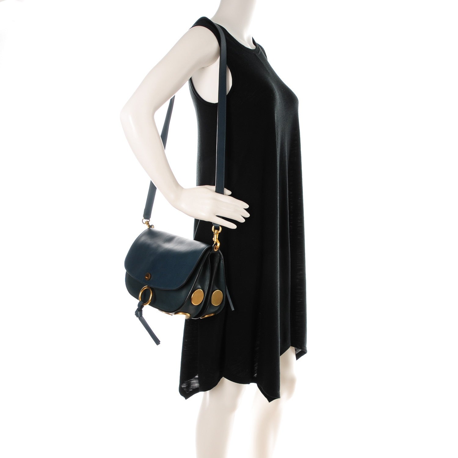 Chloe Smooth Calfskin Kurtis Shoulder Bag 2 of 7