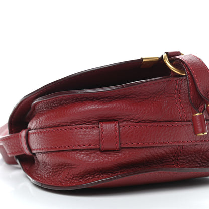 Chloe Calfskin Mini Marcie Round Crossbody Bag Plum Purple 7 of 11