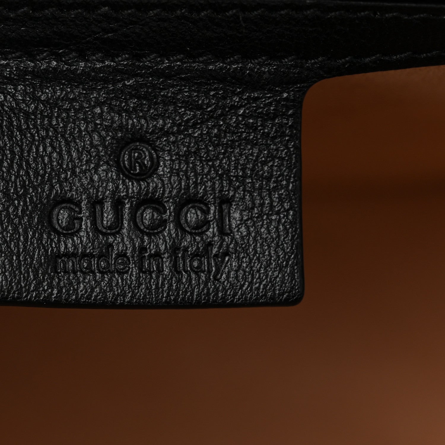 Gucci GG Supreme Monogram Calfskin Small Padlock Messenger Shoulder Bag Beige Black Cuir 6 of 10