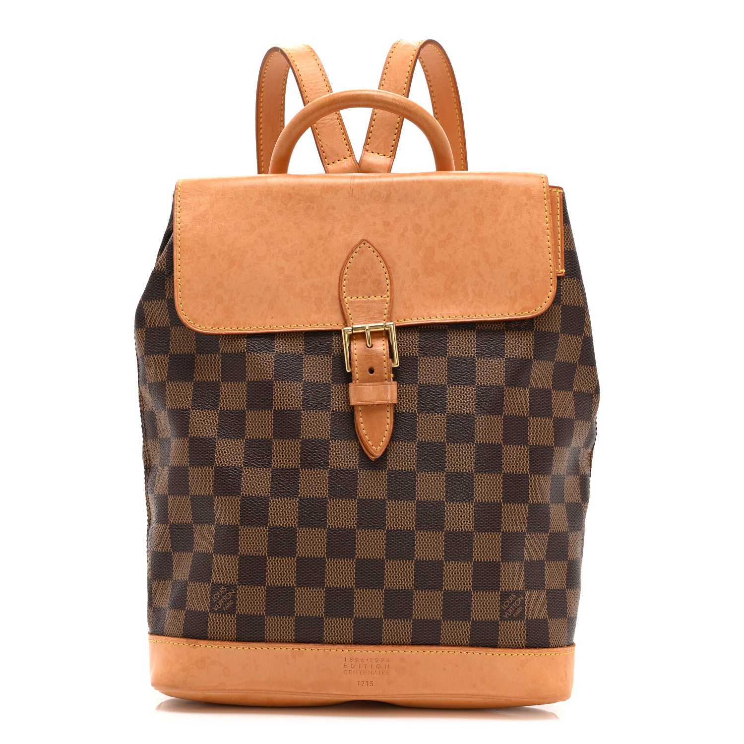 Louis Vuitton Damier Ebene Soho Centenaire Backpack 1 of 12