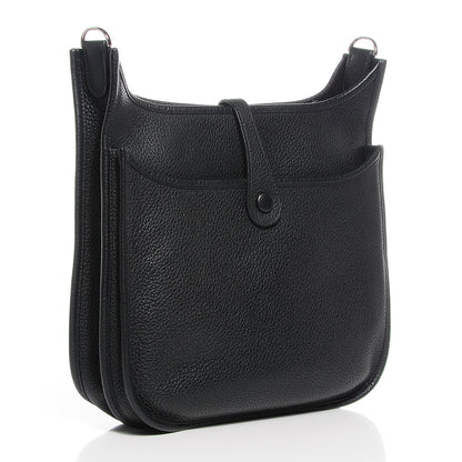 Hermes Taurillon Clemence Evelyne III PM Black 3 of 18