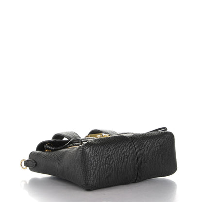 3.1 Phillip Lim 3.1 Textured Calfskin Mini Pashli Satchel Black 4 of 7