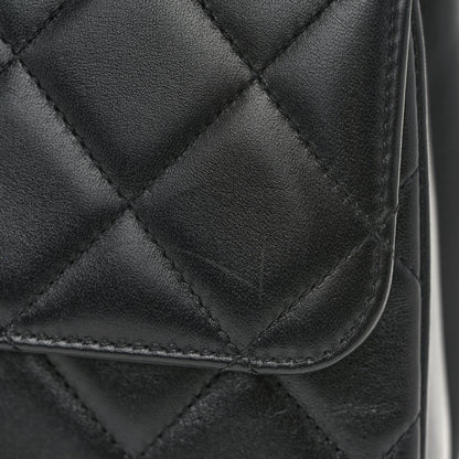 Chanel Lambskin Quilted Small Trendy CC Dual Handle Flap Bag So Black 12 of 13