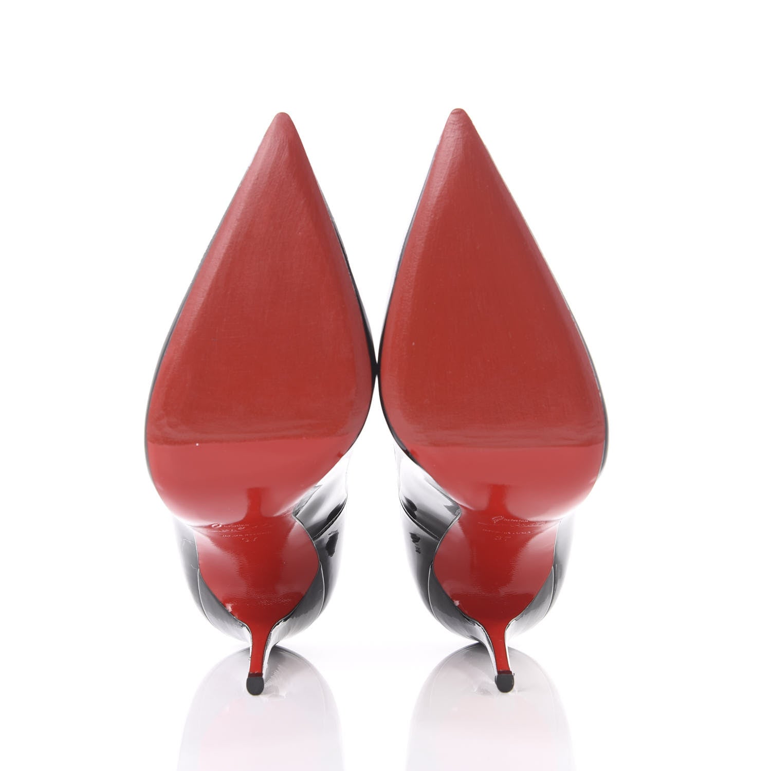 Christian Louboutin Patent So Kate 120 Pumps 37 Black 6 of 8